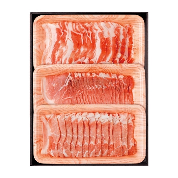 【 産地直送 2010 : お届け先が沖縄本島内 】 サンエー食品加工センター 沖縄県産あぐー豚肉セット（バラ・モモ・ロース）