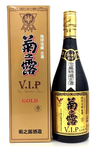 泡盛30度720ml　菊之露酒造　ＶＩＰゴールド