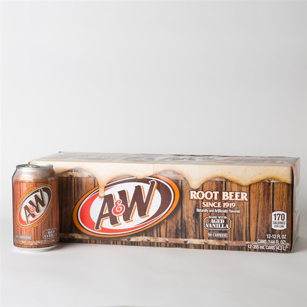 A&W　ルートビア（１ダース：１２缶入）