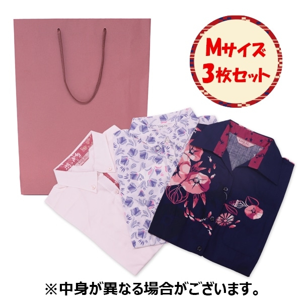 BF【オンライン限定】半袖かりゆしウェア 福袋 MAJUN レディース3点セット