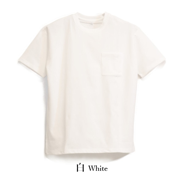【送料無料】 コットンＵＳＡポケット付きＴシャツ 409-764