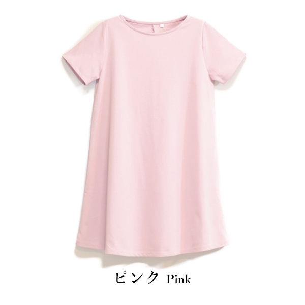 【送料無料】 コットンＵＳＡチュニックＴシャツ 409-766