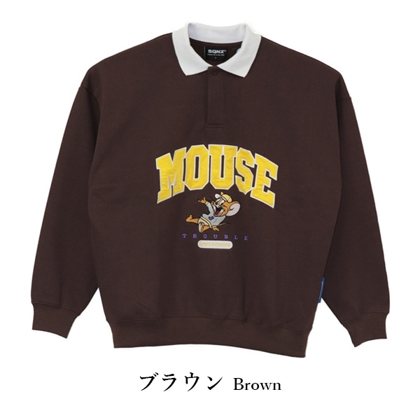 BF トムジェリー カレッジポロスウェット　2770904