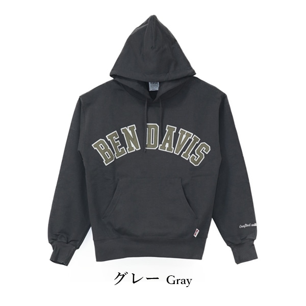 BF【送料無料】BEN DAVIS カレッジロゴパーカー　2780037