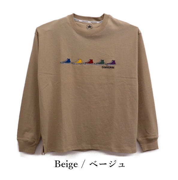 コンバースシューズ ロングT-シャツ 1473-9513
