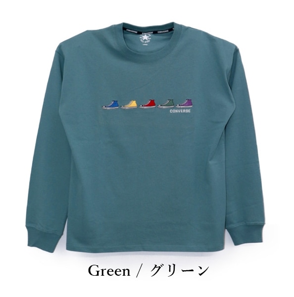 コンバースシューズ ロングT-シャツ 1473-9513