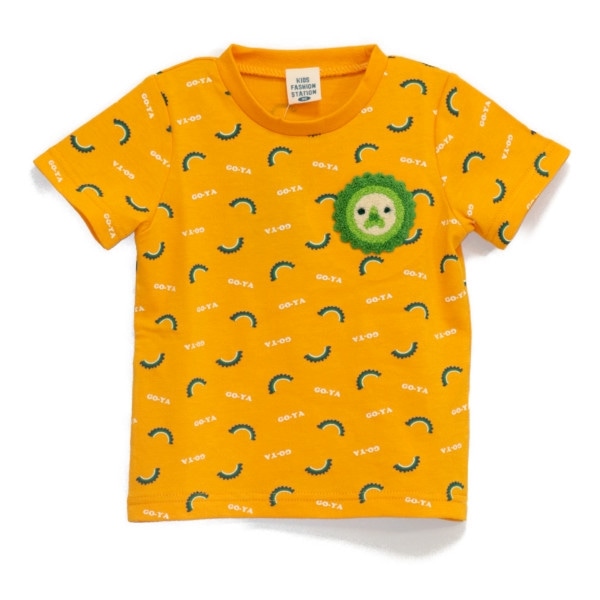 子供Tシャツ【ゴーヤーライオンサガラ刺繍】26113309