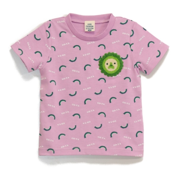 子供Tシャツ【ゴーヤーライオンサガラ刺繍】26113309