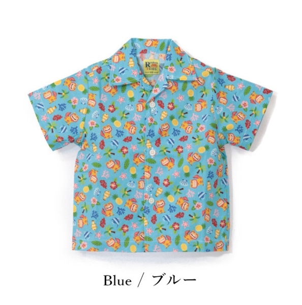 子供Tシャツ【シーサーガラセットアップ】1850-096