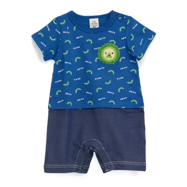 子供Tシャツ【ゴーヤー総柄カバーオール】26520106