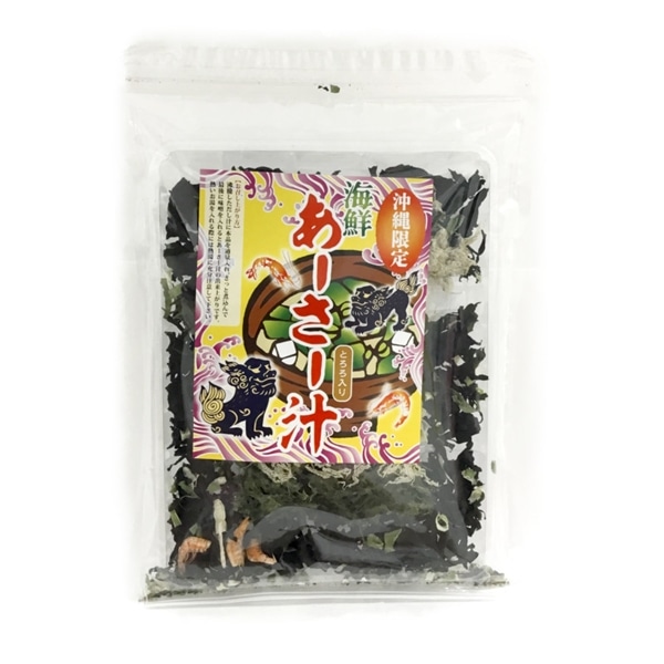 沖縄限定　海鮮　あーさー汁（とろろ入り）