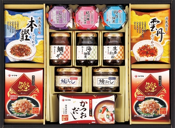 【沖縄本島内配送限定送料無料】【9042】◇ドウシシャ磯じまん＆ヤマキバラエティギフト＜GMT-50A＞