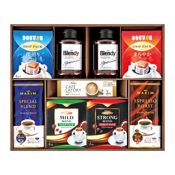 □ 【沖縄本島内配送限定 送料無料 】【 9103 】 ◇ ドウシシャ　マキシム＆ドトールコーヒーバラエティギフト KNR-50K