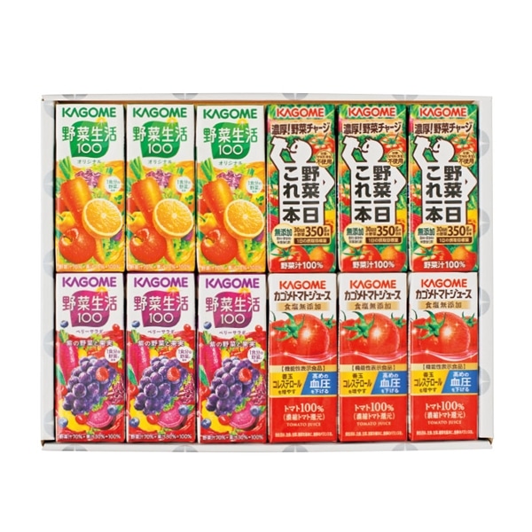 【 4104 】 ◇ カゴメ野菜ジュースギフト12本入