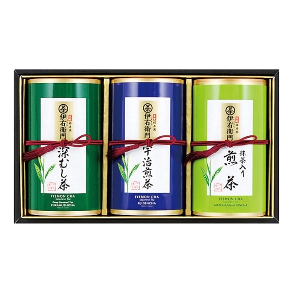 【沖縄本島内配送限定 送料無料 】【 9076 】 ◇ 宇治の露製茶　伊右衛門　日本茶ギフト ＥＭ－５０