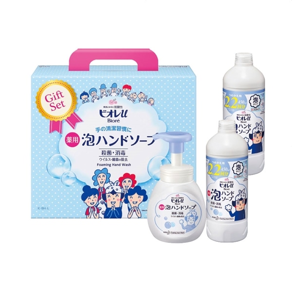 【 6107 】  ◇  花王　ビオレｕ泡ハンドソープギフト　Ｋ-ＢＨ-Ｌ