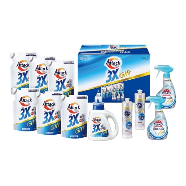 【沖縄本島内配送限定送料無料】 【 6106 】  ◇  花王　アタック３Xギフト　KAI-50