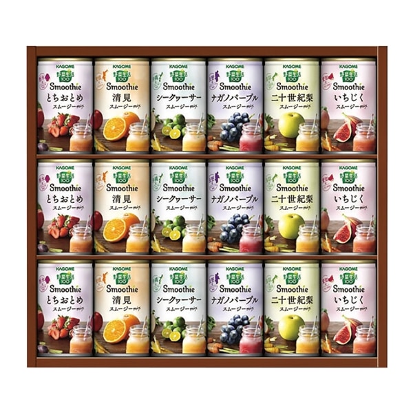 【 9087 】 ◇ カゴメ　野菜生活１００Ｓｍｏｏｔｈｉｅご当地果実のとろけるスムージー ＹＳＧ－３０Ｎ