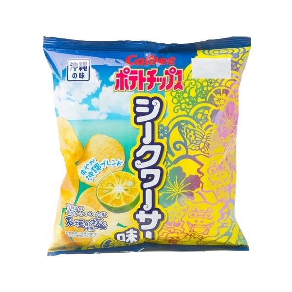 カルビー  ポテトチップス シークヮーサー味