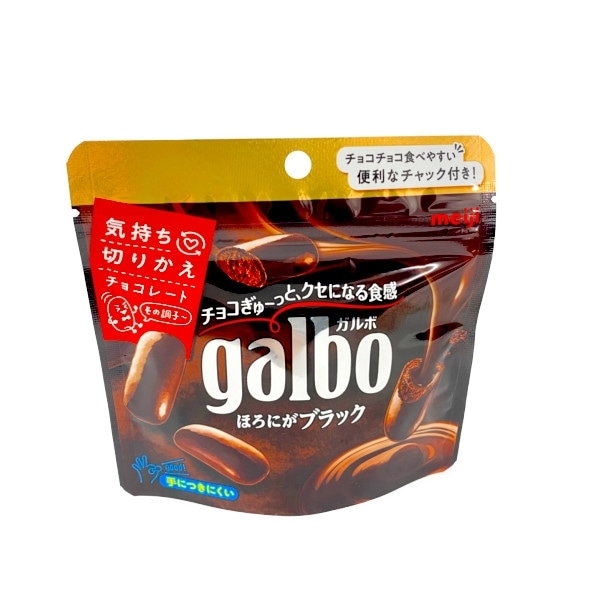 明治　ガルボ ほろにがブラックパウチ