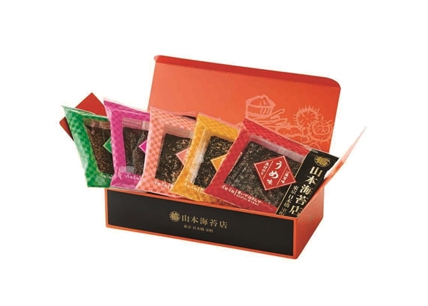 山本海苔店 『具付のり一藻百味』 ５袋箱入り <Ｚ４５０７>