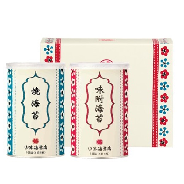 山本海苔店  銘々海苔　２缶詰合せ <ＹＰ１ＡＲ>