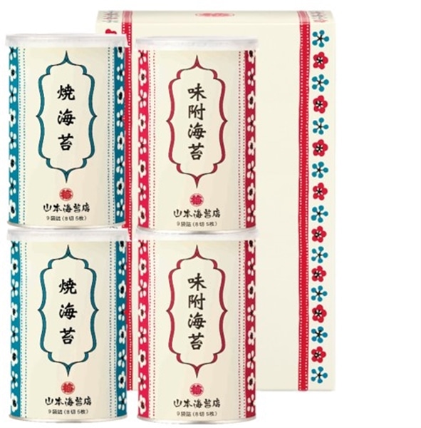 山本海苔店  銘々海苔　４缶詰合せ <ＹＰ２ＡＲ>