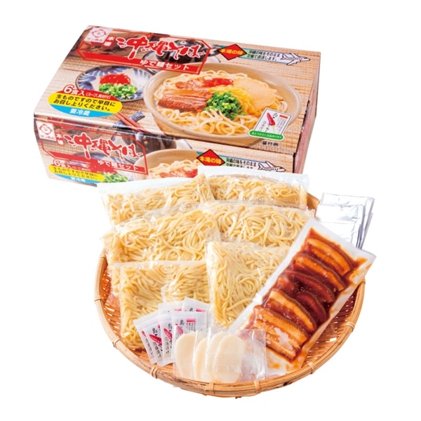 【 産地直送 4501 ： お届け先様が沖縄県内離島・沖縄県外向け 】　蔵　サン食品　沖縄そば6食セット