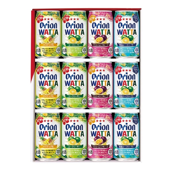 【 9224 】 ◇ オリオンビール　ＷＡＴＴＡ詰め合わせセット　350ｍｌ×12