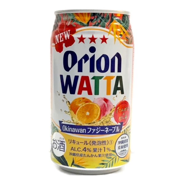★サンエー限定フレーバー★　オリオン　チューハイ　オリオンWATTA Okinawanファジーネーブル 350ML