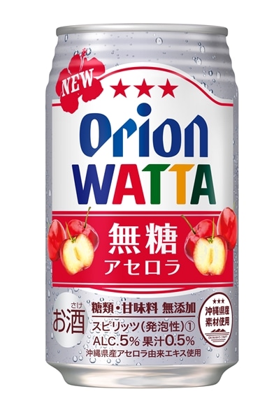 オリオン　WATTA 無糖アセロラ  350ML