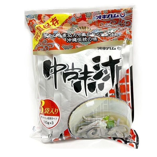 オキハム　中味汁・3袋（230ｇ×3袋）